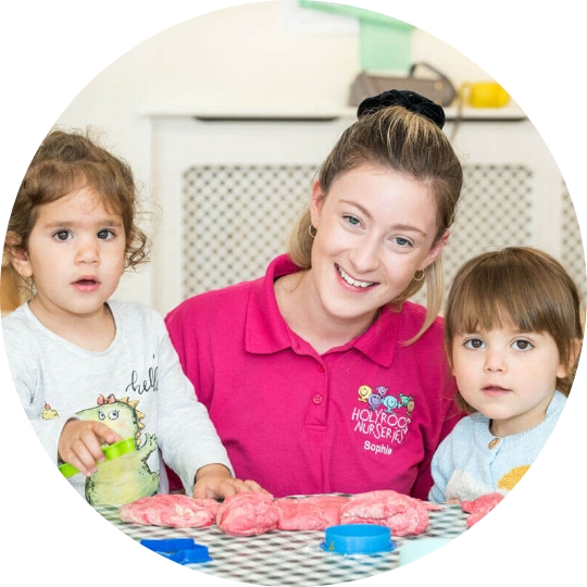 Holyrood Nursery Prestwich Children and Staff
